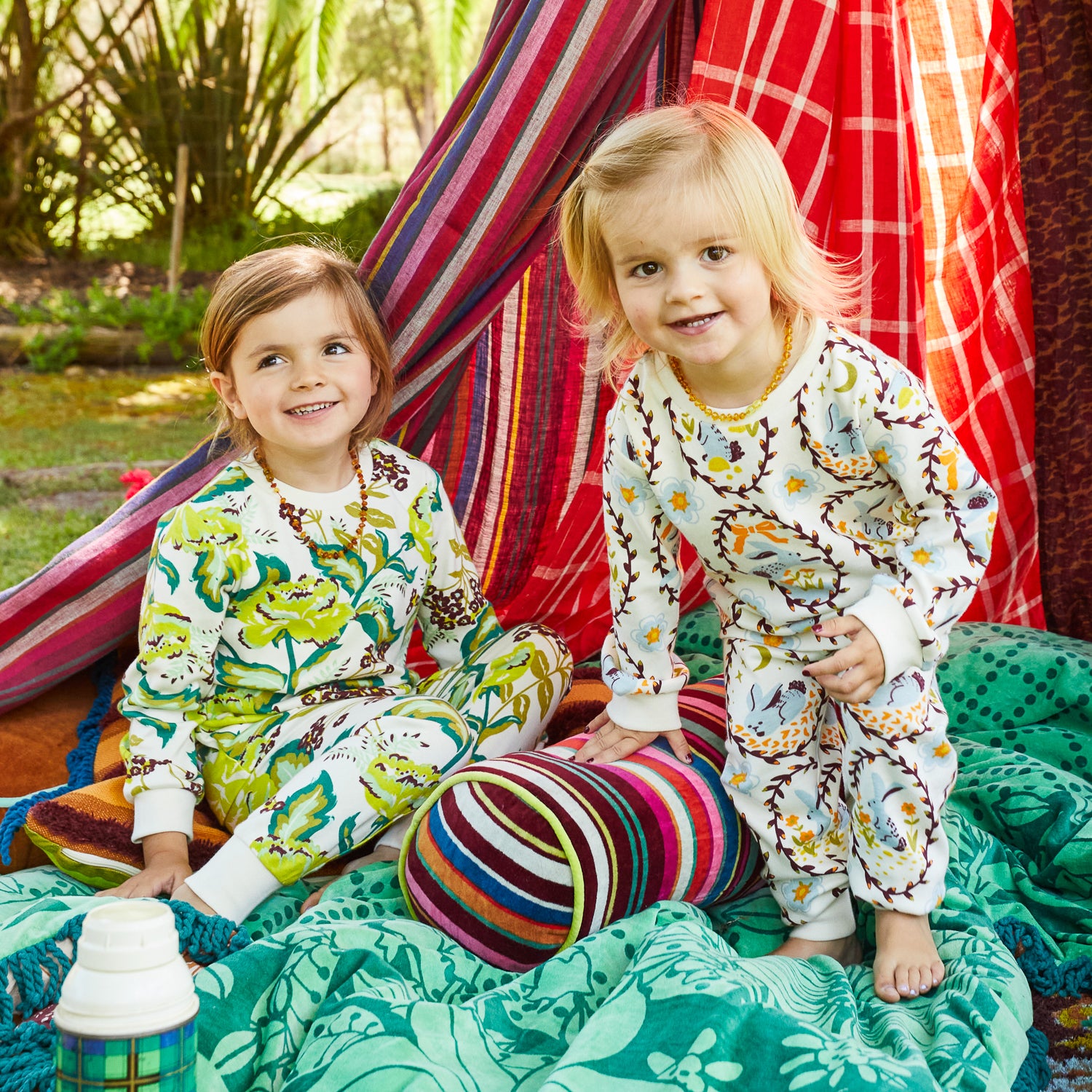 Margot Kids Cotton Pajama Set - Soft & Comfortable Sleepwear for Girls & Boys - Perfect for Bedtime, Lounging & Sleepovers