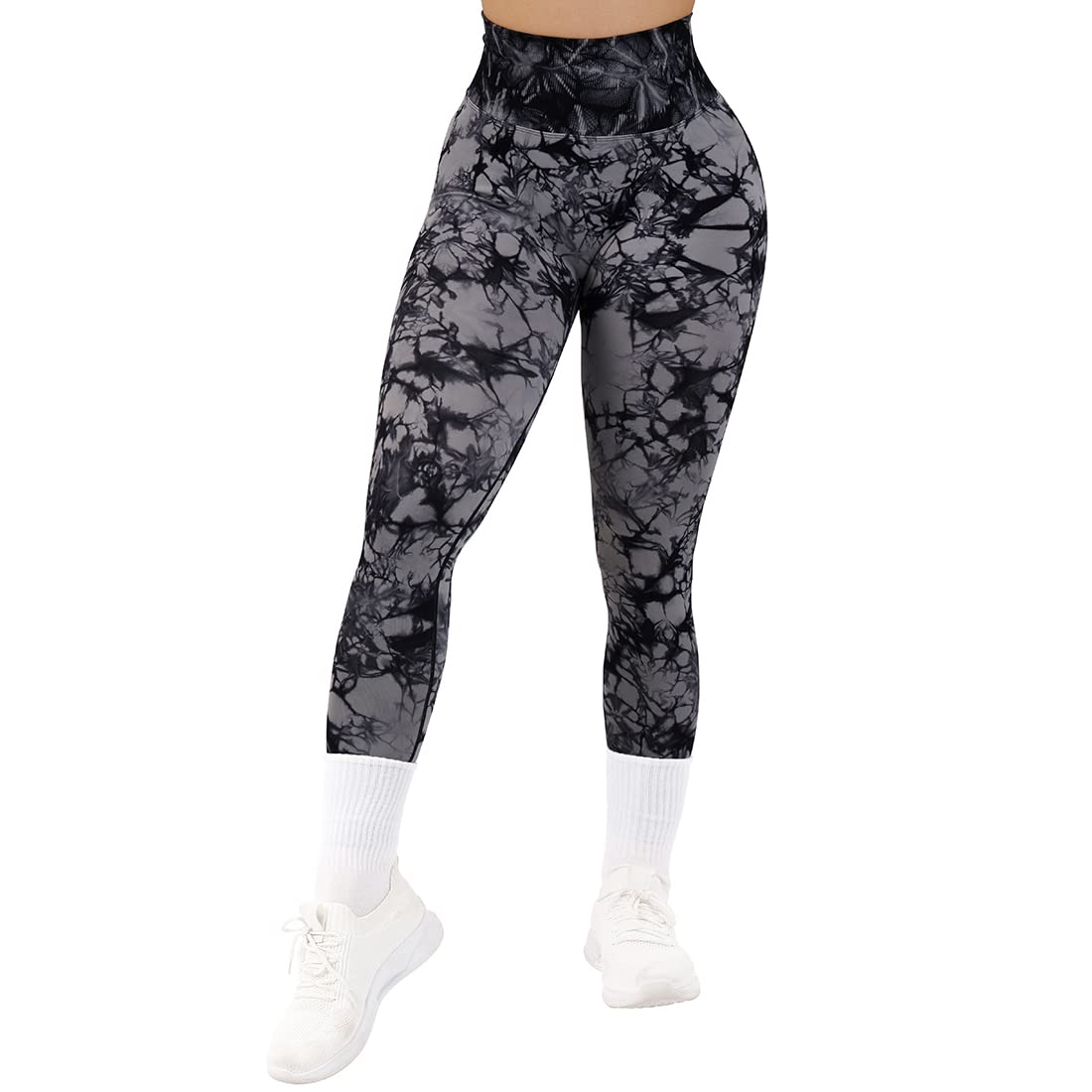 SUUKSESS Women's High Waisted Seamless Butt Lifting Leggings - Workout Yoga Pants for Gym, Running & Everyday Wear