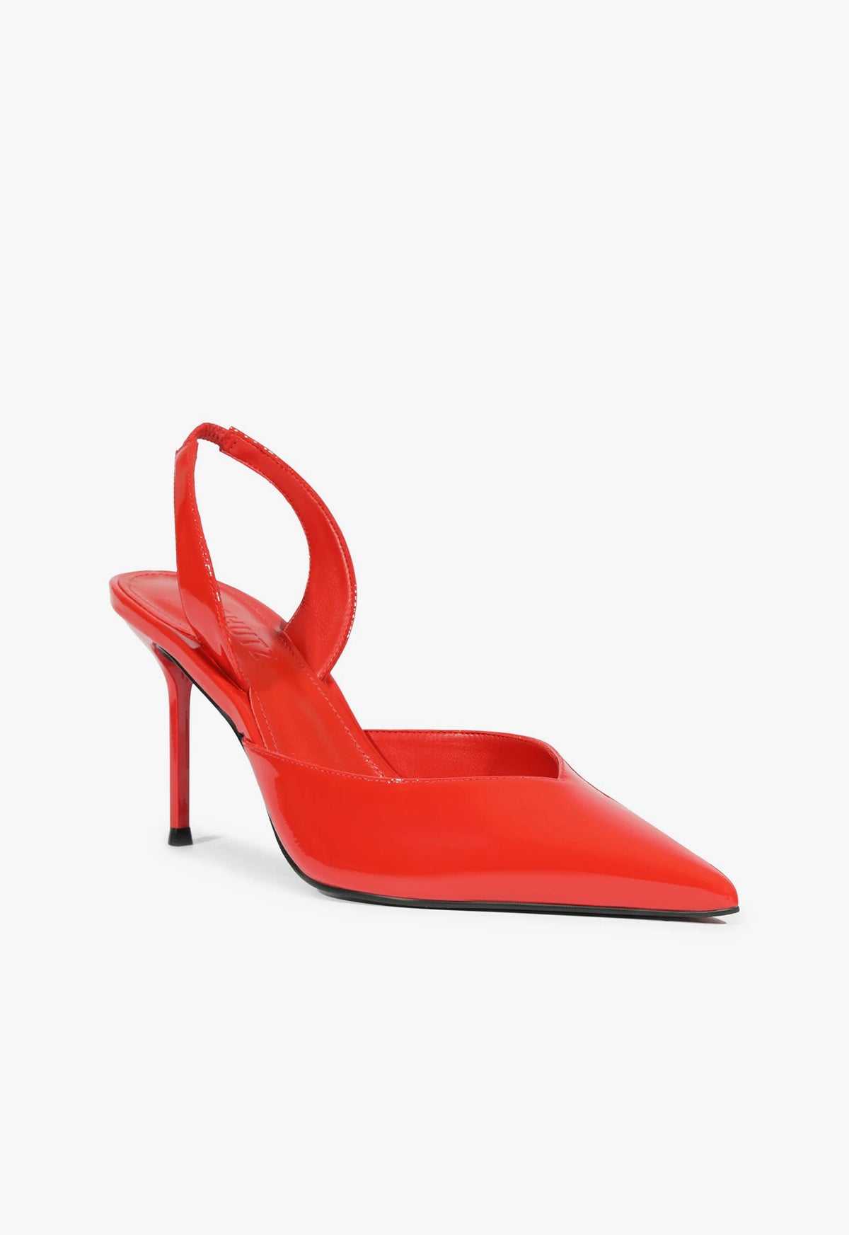 Lexi Sling Patent Leather Pump - Women's High Heel Dress Shoes for Party & Wedding | Comfortable & Stylish Evening Pumps for Formal Occasions