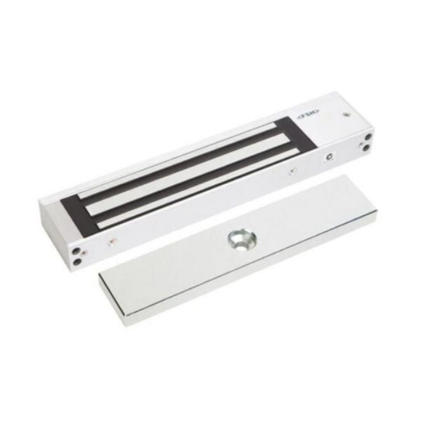 FSH Magnetic Door Lock - Slimline Single Monitored Security Lock (Model FSHFEM3500M) for Home, Office & Commercial Use