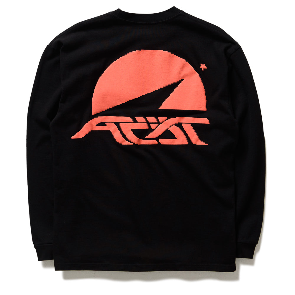 Always On Tour Hacker Long Sleeve T-Shirt - Black | Comfortable Tech-Inspired Shirt for Programmers & Digital Nomads