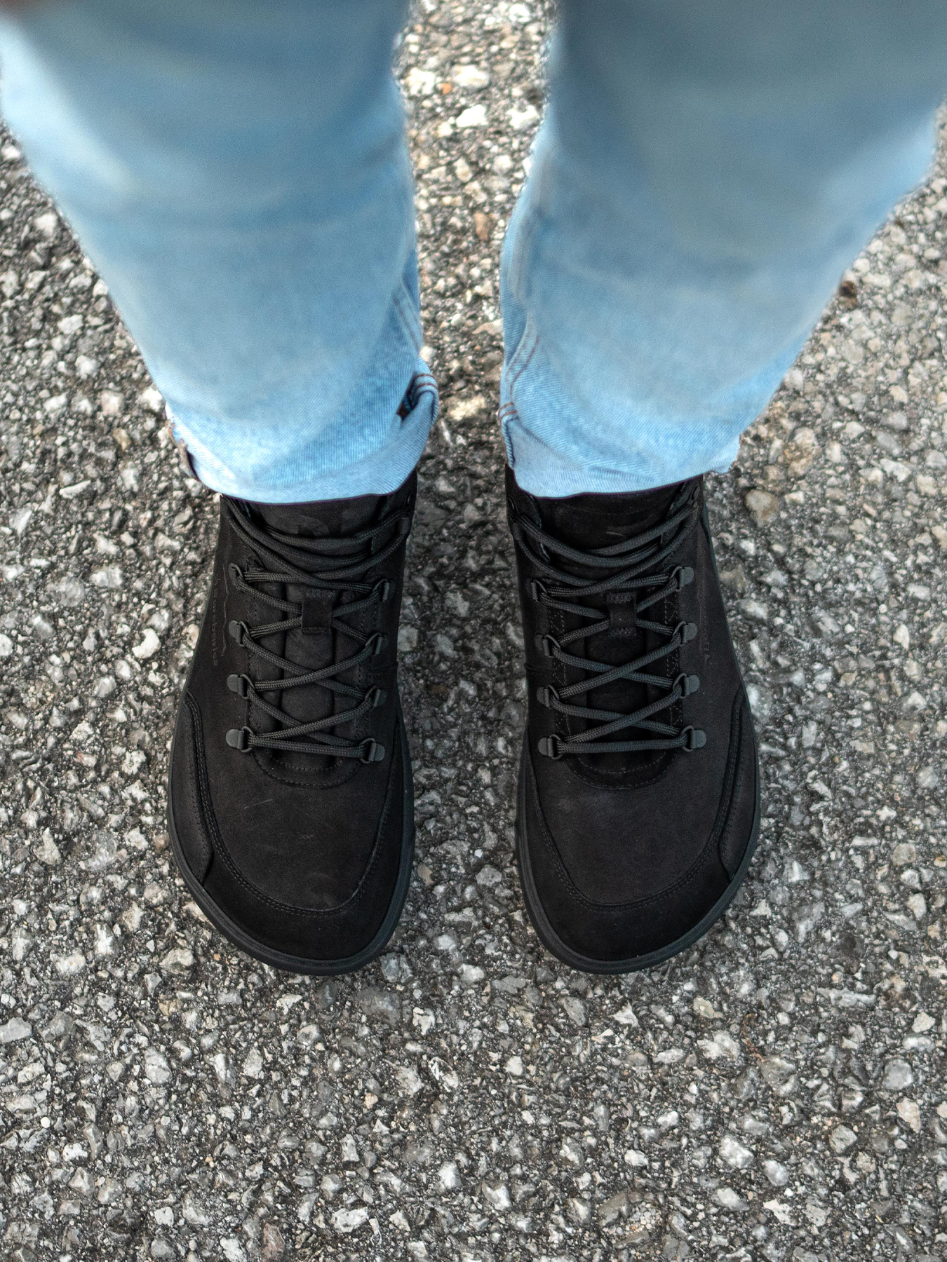 Barefoot Sneakers for Men & Women - Barebarics Element All Black Minimalist Shoes | Lightweight & Flexible for Running, Walking & Gym Workouts