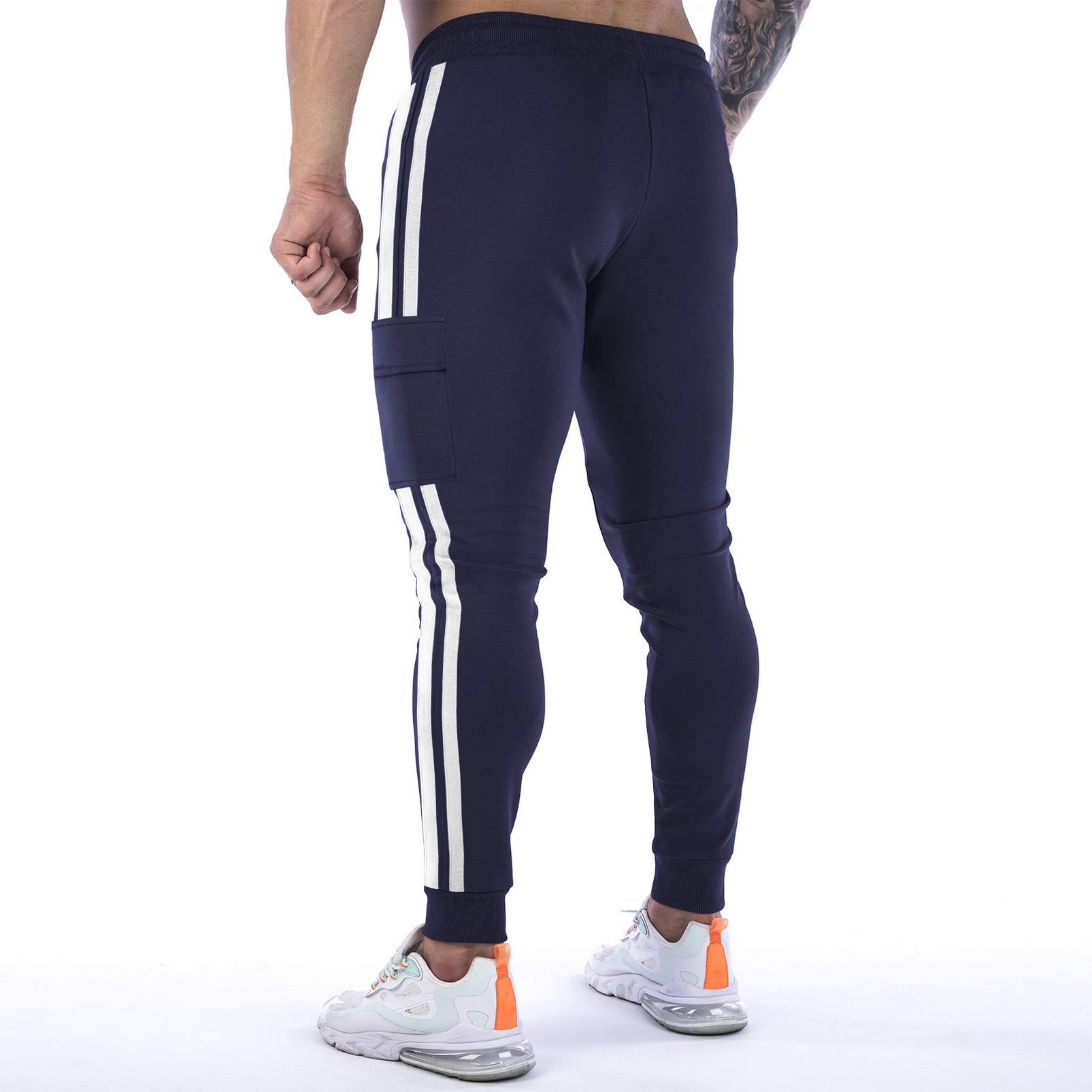 DIOTSR Men's Workout Jogger Pants - Slim Fit Running Sweatpants with Pockets | Gym, Training & Casual Wear