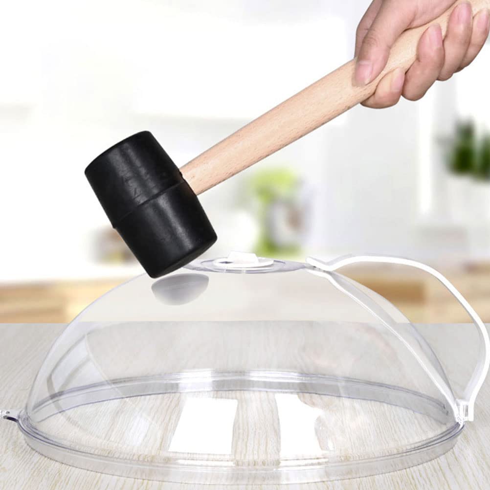 Zerodeko Microwave Splatter Cover - BPA-Free Plate Cover with Steam Vents, Food Screen Protector & Fly Guard for Home & Restaurant Use - Perfect for Reheating, Cooking & Baking