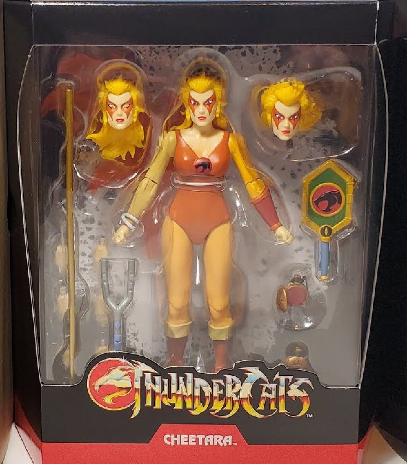 Cheetara Thundercats Super Seven Action Figure - Collectible Toy for Fans & Display - Perfect for Home Decor, Gifts, and Thundercats Memorabilia Collection