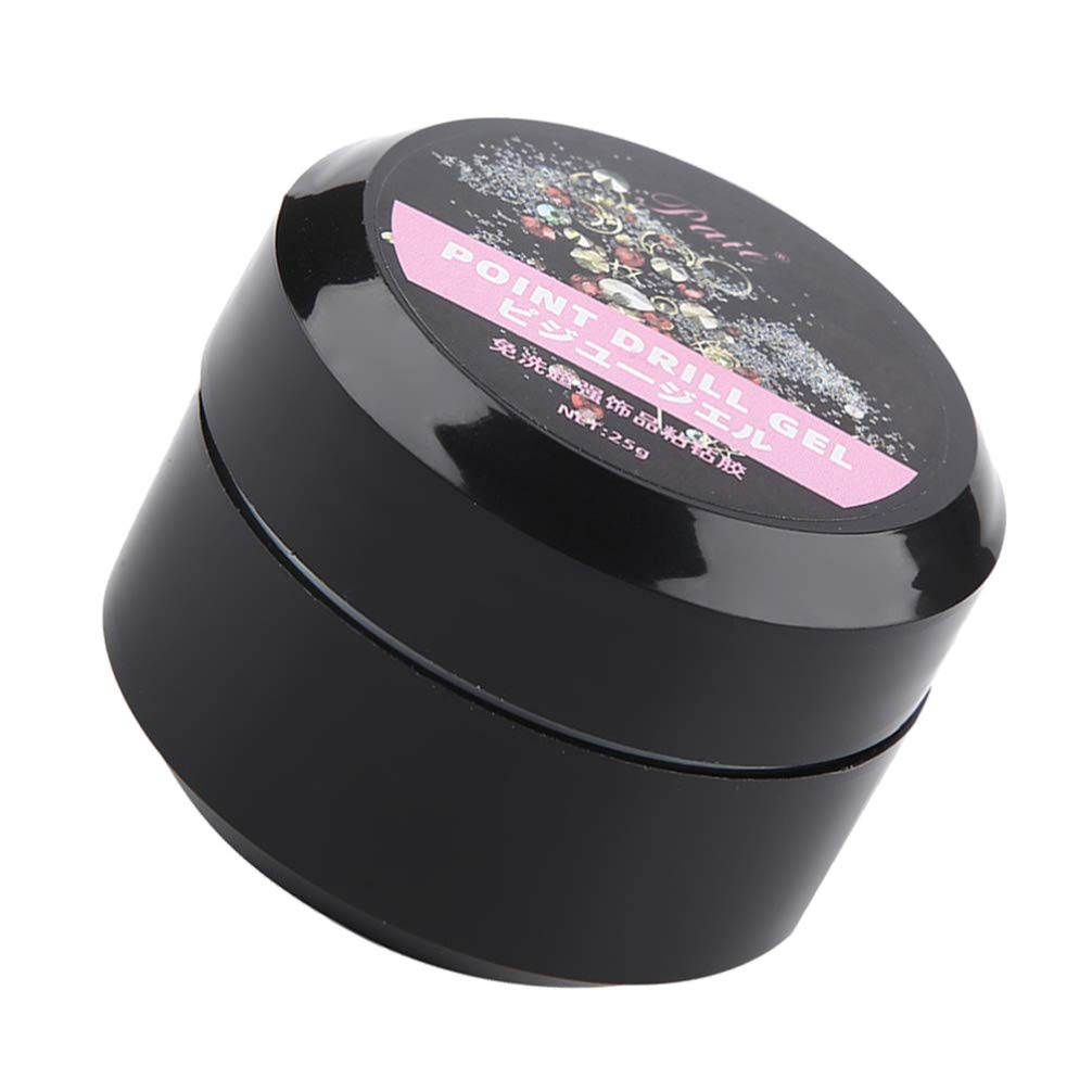 Minkissy 1pc Disposable Nail Art Glue - Strong Adhesive for DIY Gel Nails, Rhinestones & Nail Decorations | Quick-Dry Nail Glue Liquid for Manicure, Shaping & Point Drill | Perfect for Salon, Home Use & Nail Art Enthusiasts