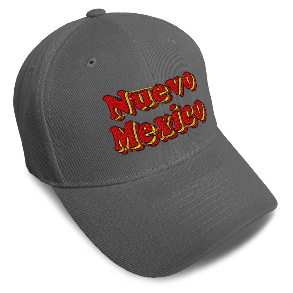 New Mexico Love State Baseball Cap - Acrylic Unisex Dad Hat for Men & Women - Perfect for Outdoor Sports, Casual Wear & Travel