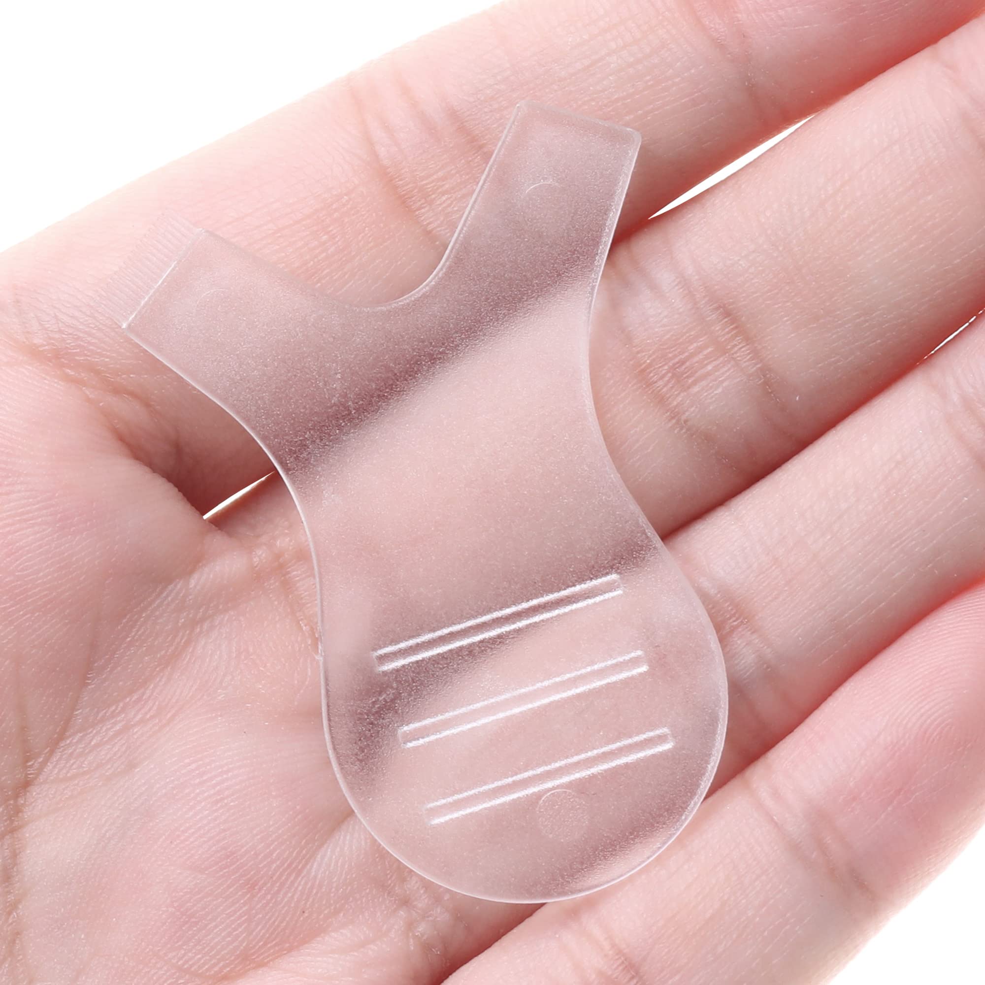 30 Pcs Y Shape Lash Lift Tools - Silicone Eyelash Separator Combs for Lash Perm & Extensions - Professional Makeup Supplies (Clear) - Perfect for Salon, Home Use & DIY Eyelash Styling