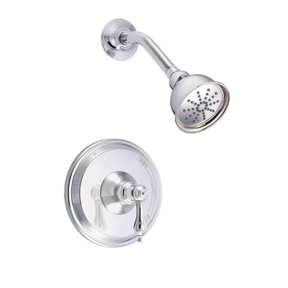 Danze Fairmont 1-Handle Pressure Balance Shower Faucet Trim Kit in Chrome - Valve Not Included (Model 635266) | Perfect for Bathroom Renovation & Modern Home Upgrade
