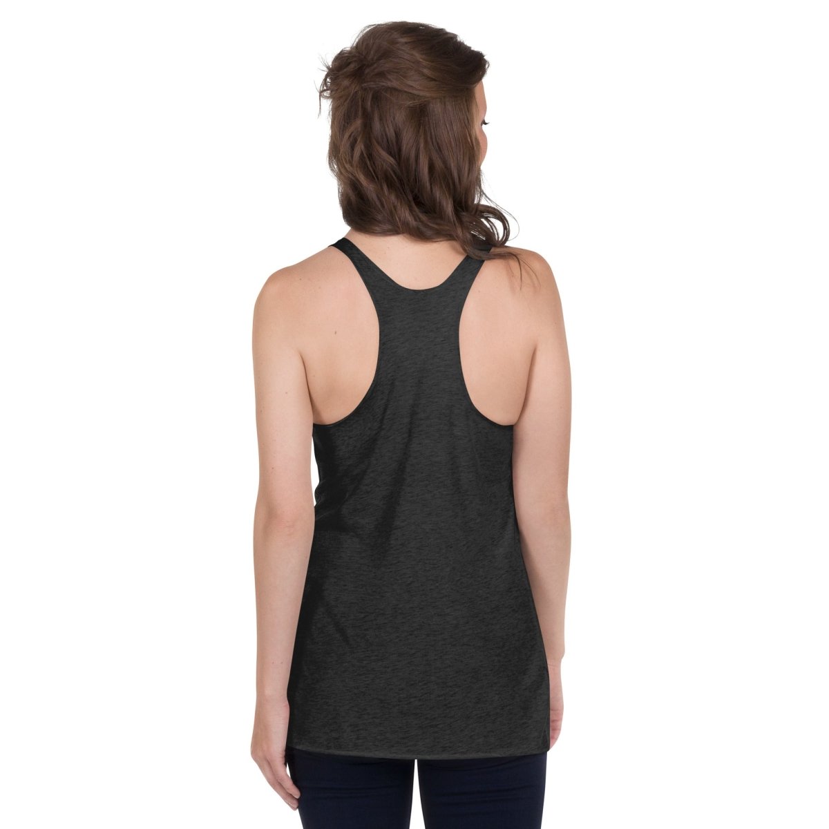 Empowering Sobriety Women's Racerback Tank - Comfortable Workout Top for Yoga, Gym & Recovery Support