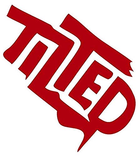 Fortnite Tilted Towers Red Die-Cut Stickers & Decals for Cars, Bumpers, Windows, Laptops - Gaming Room Decor & Party Supplies