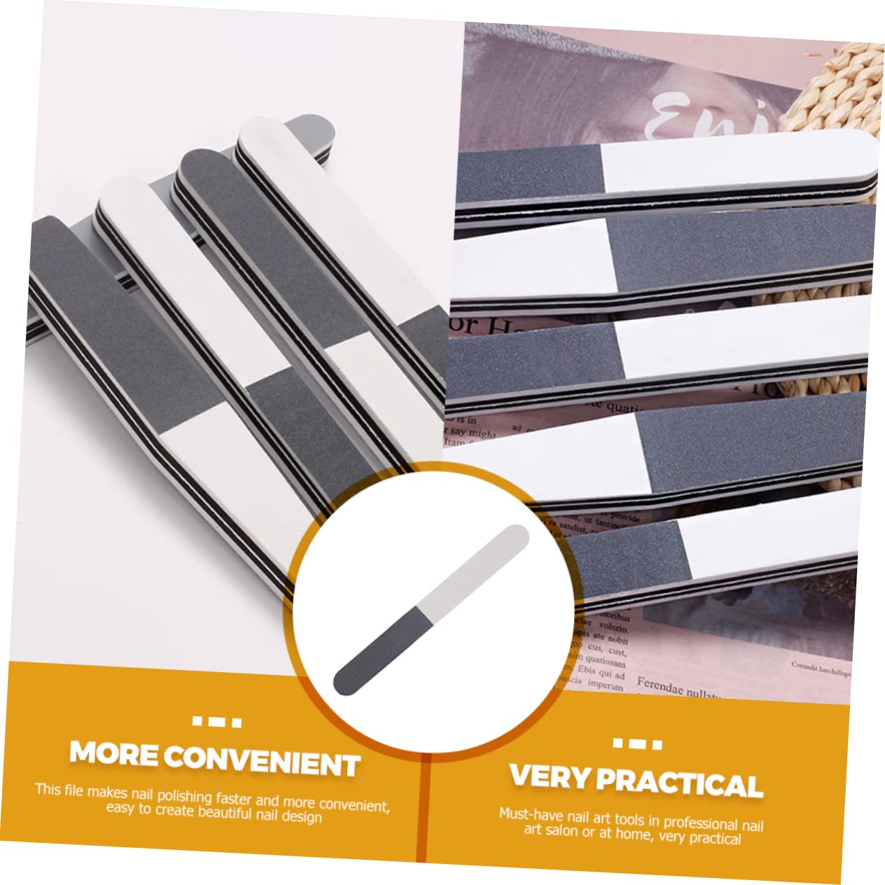 12-in-1 Nail Art Kit with Nail Files, Buffers & Manicure Tools | Professional Nail Polishing Set for Home & Salon Use | Perfect for DIY Nail Care, Shaping & Edge Smoothing