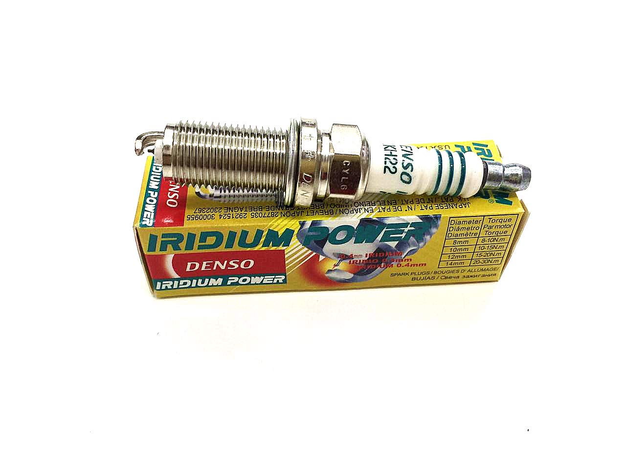 DENSO IKH22 Iridium Power Spark Plugs (6-Pack) - High Performance Ignition for Cars, Trucks & SUVs - Perfect for Daily Commuting & Off-Road Adventures