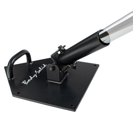 Body Solid Home Plate T-Bar Row Landmine - Heavy Duty Strength Training Equipment for Home & Gym Workouts | Perfect for Rows, Shoulder Press & Core Exercises