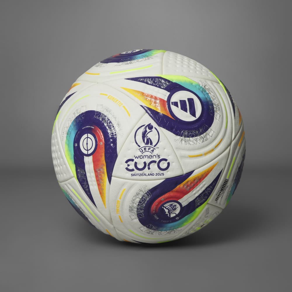 Adidas Women's Euro25 Pro Football - Official Size 5 Soccer Ball for Training & Matches - Perfect for Practice, Games & Gifts