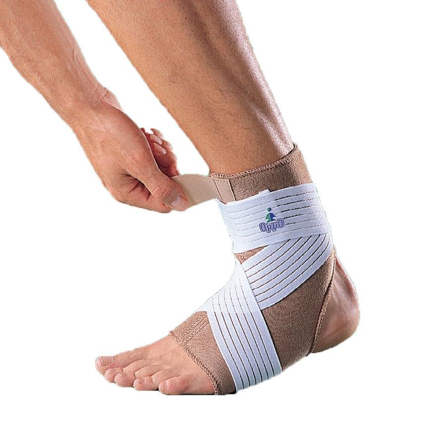 Oppo Ankle Brace with Adjustable Strap - Best Support for Sprains, Injuries & Recovery - Ideal for Running, Basketball & Sports Activities
