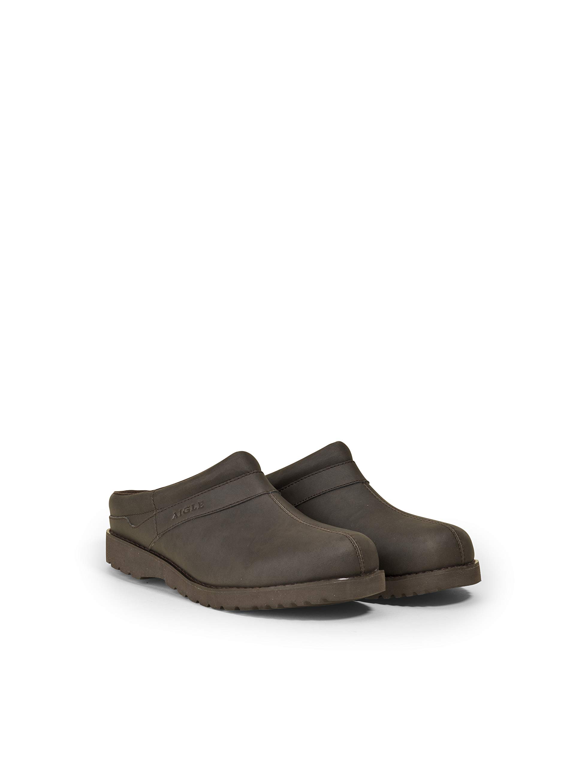 Aigle Men's Basilo Mule - Waterproof Slip-On Shoes for Outdoor, Gardening & Casual Wear | Comfortable & Durable Rubber Footwear