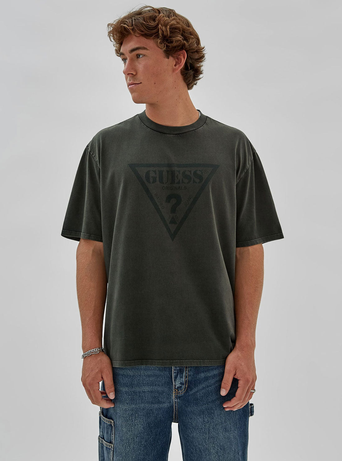 Guess Originals Men's Short Sleeve T-Shirt - Casual Cotton Tee for Everyday Wear | Perfect for Street Style, Outings & Relaxing at Home