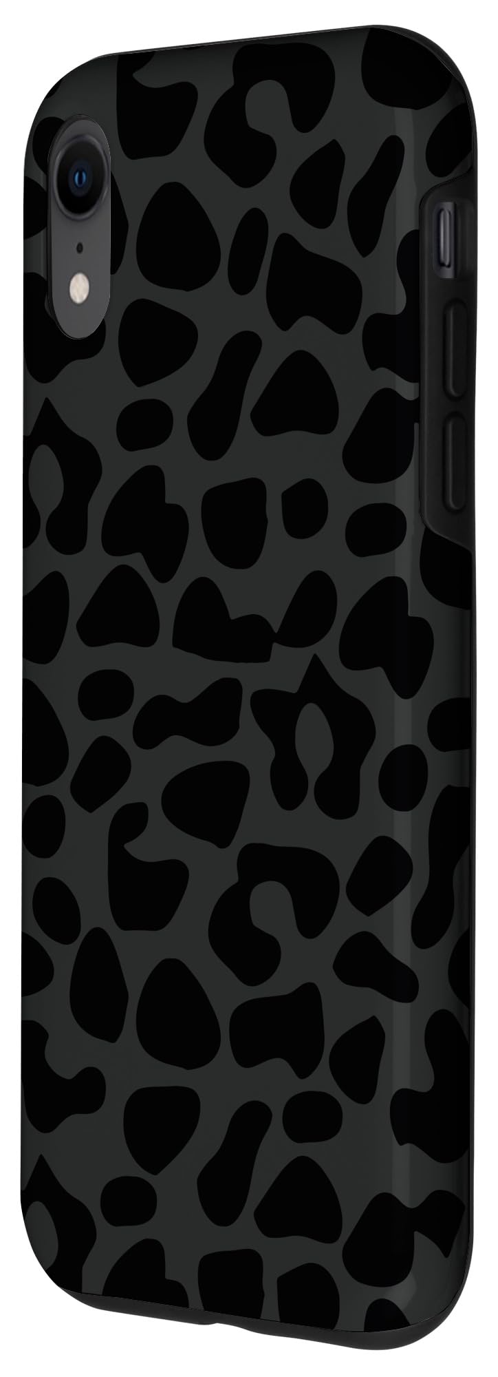iPhone XR Phone Case for Women - Black Leopard Print Protective Cover | Slim Fit, Shockproof & Scratch Resistant | Perfect for Everyday Use, Travel & Fashion Accessory