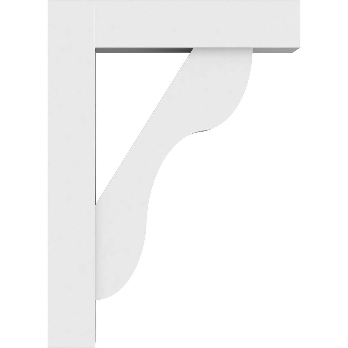 Ekena Millwork BKTP05X16X22CAR05 5