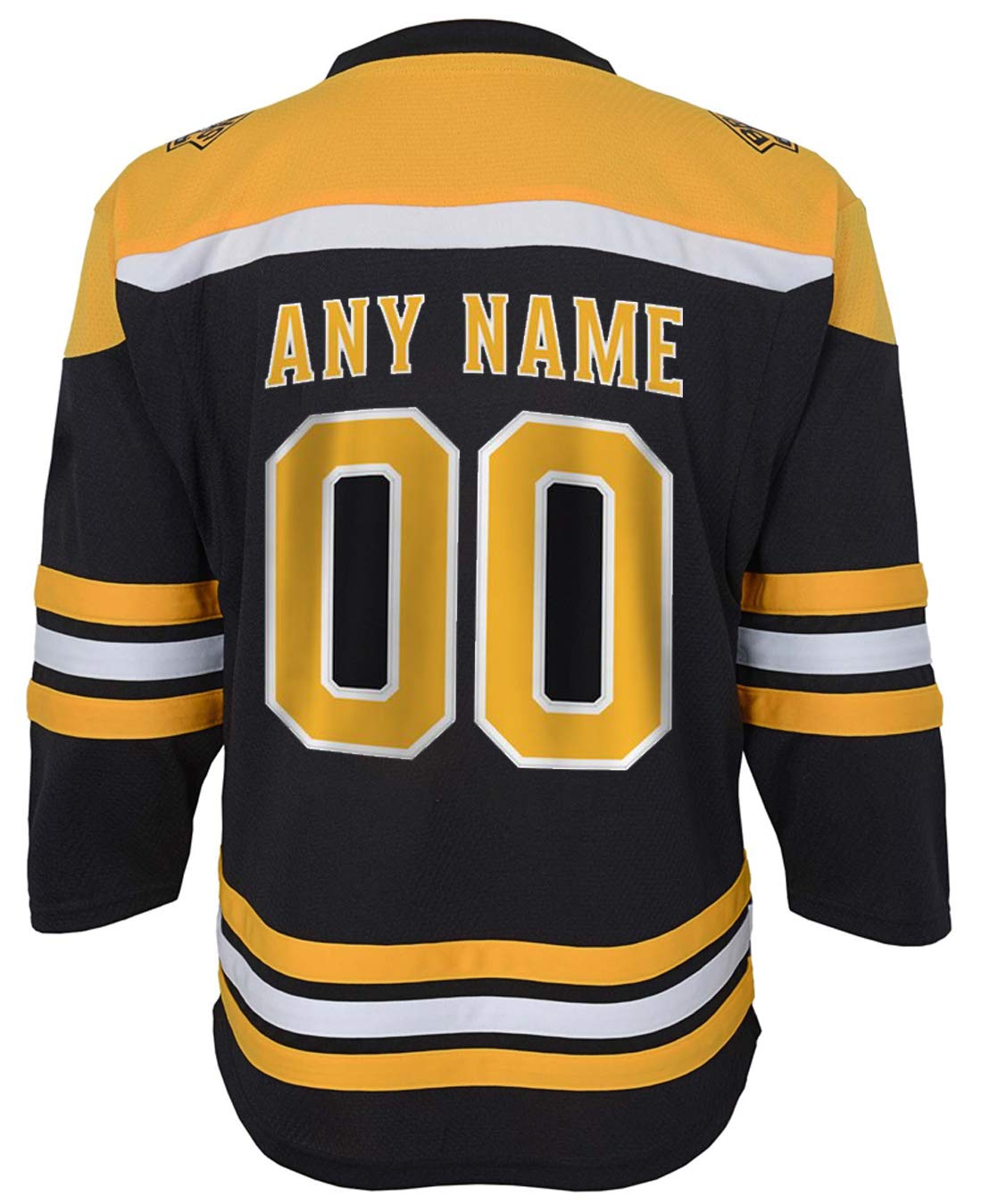 Custom Boston Bruins Youth Hockey Jersey - Personalized Name & Number - Perfect for Games, Practices & Fan Events