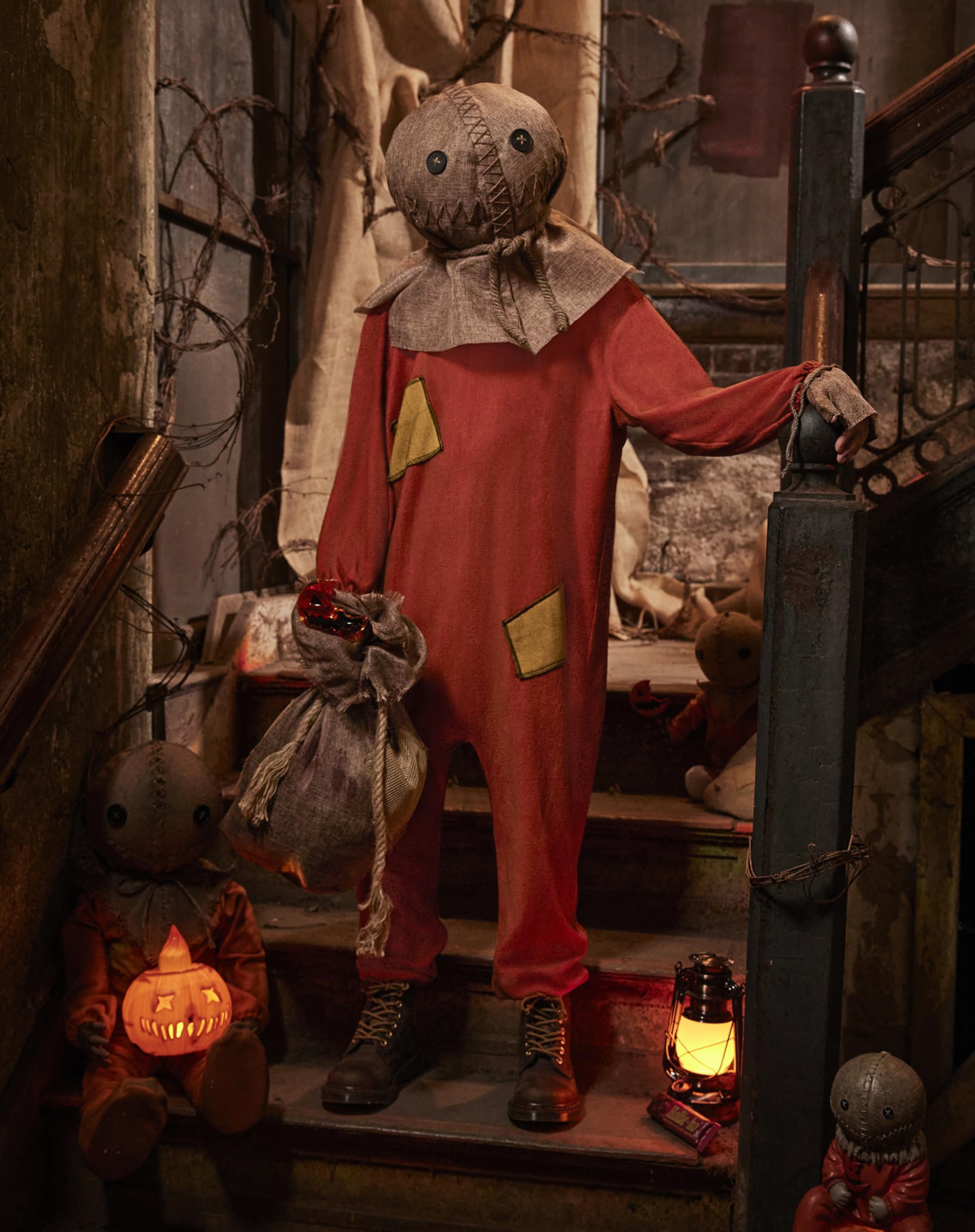Kids Sam Costume - Officially Licensed Halloween Horror Cosplay for Trick or Treating