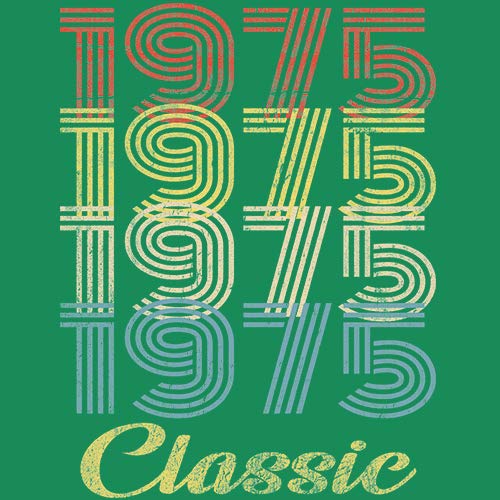 Vintage 1975 Retro 50th Birthday T-Shirt for Women - Classic 50 Year Old Gift Idea - Perfect for Birthday Parties & Milestone Celebrations