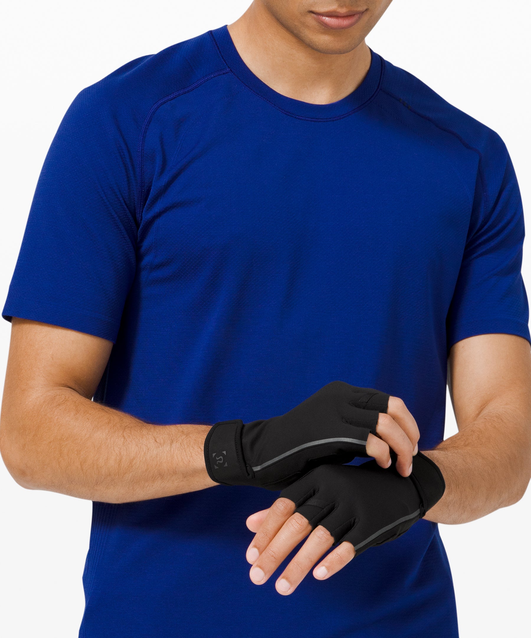 Lululemon Men's License To Train Workout Gloves - Breathable & Grip-Enhanced for Gym, Weightlifting & CrossFit Training