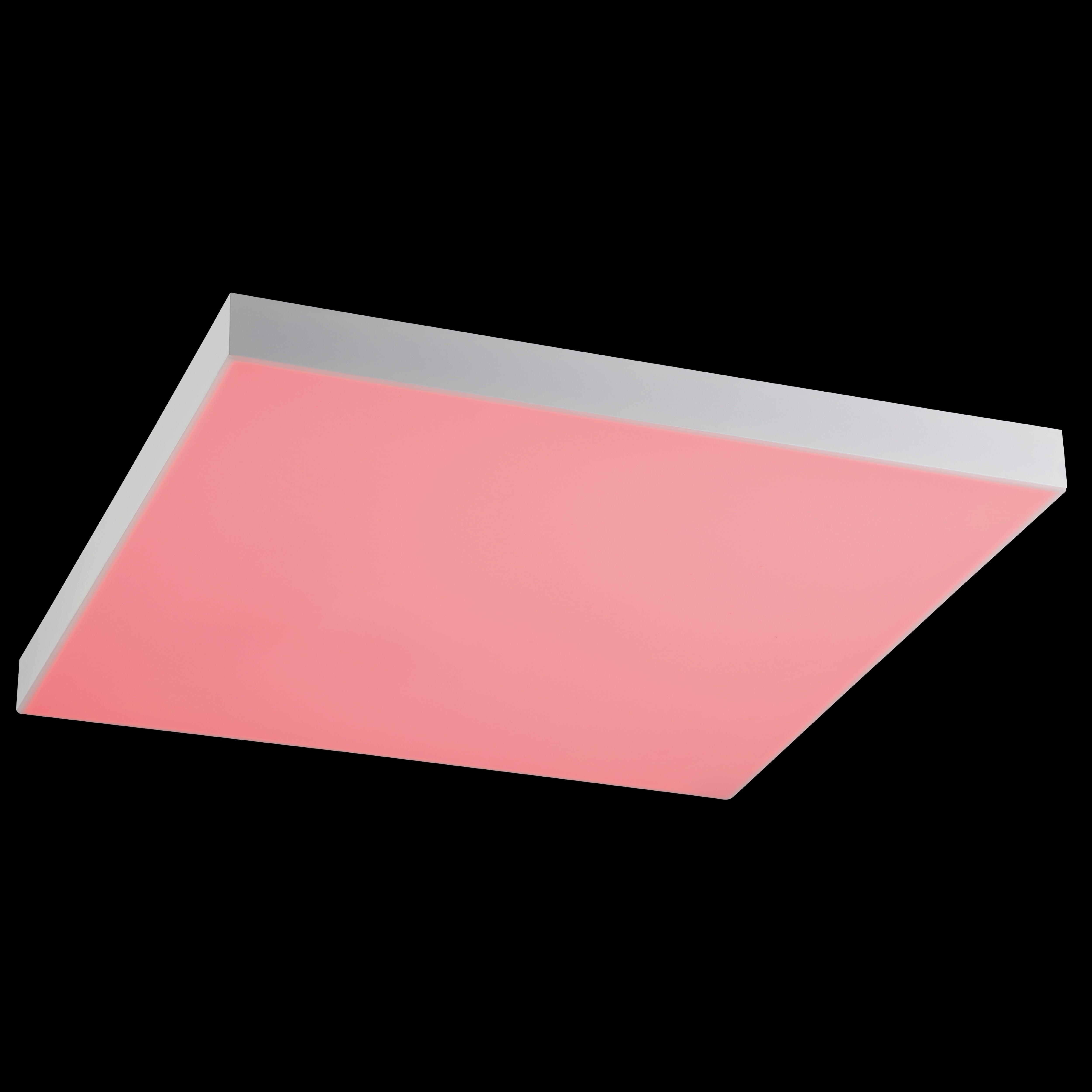 Eglo Connect Turcona Z Smart Square White LED Ceiling Flush Mount Light 45cm - Modern Smart Lighting for Home, Office & Commercial Spaces