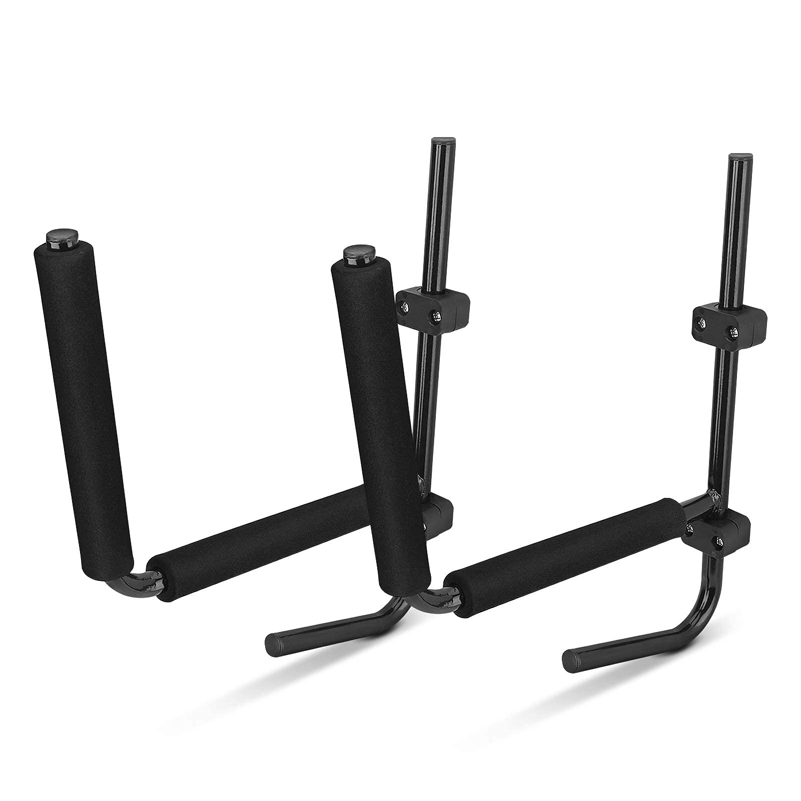 Dioche Wall Mounted Kayak Rack for 2 Kayaks - Heavy Duty Storage System with Accessories - Perfect for Garage, Shed or Outdoor Kayak Storage