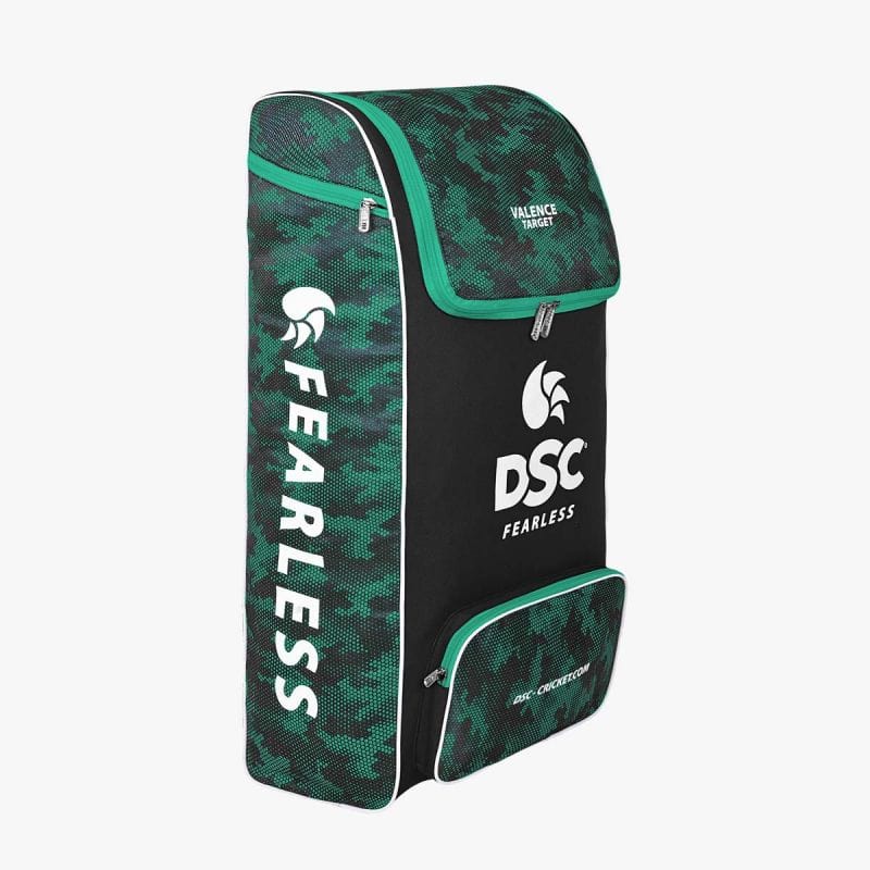 DSC Valence Camo Cricket Bag for Practice & Matches - Durable Sports Equipment for Cricket Players & Enthusiasts