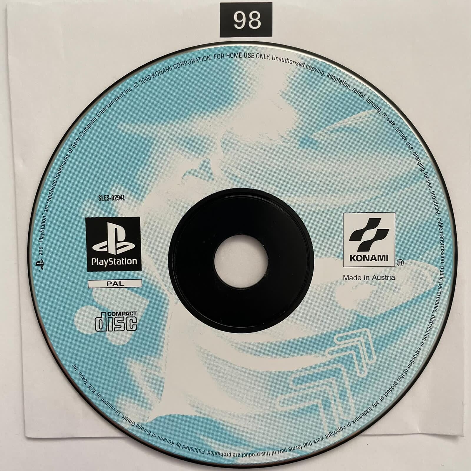 Dancing Stage Euromix PS1 Game Disc - Classic PlayStation 1 Rhythm Dance Game - Perfect for Retro Gaming & Dance Parties