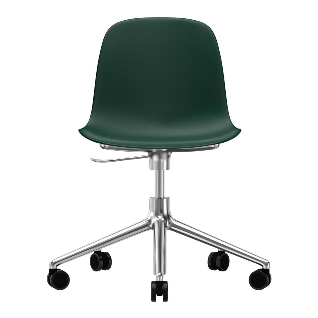 Ergonomic Form Chair with 5W Swivel Base & Gas Lift - Adjustable Office Chair for Home & Workspace - Perfect for Computer Desk, Gaming, and Professional Workstations