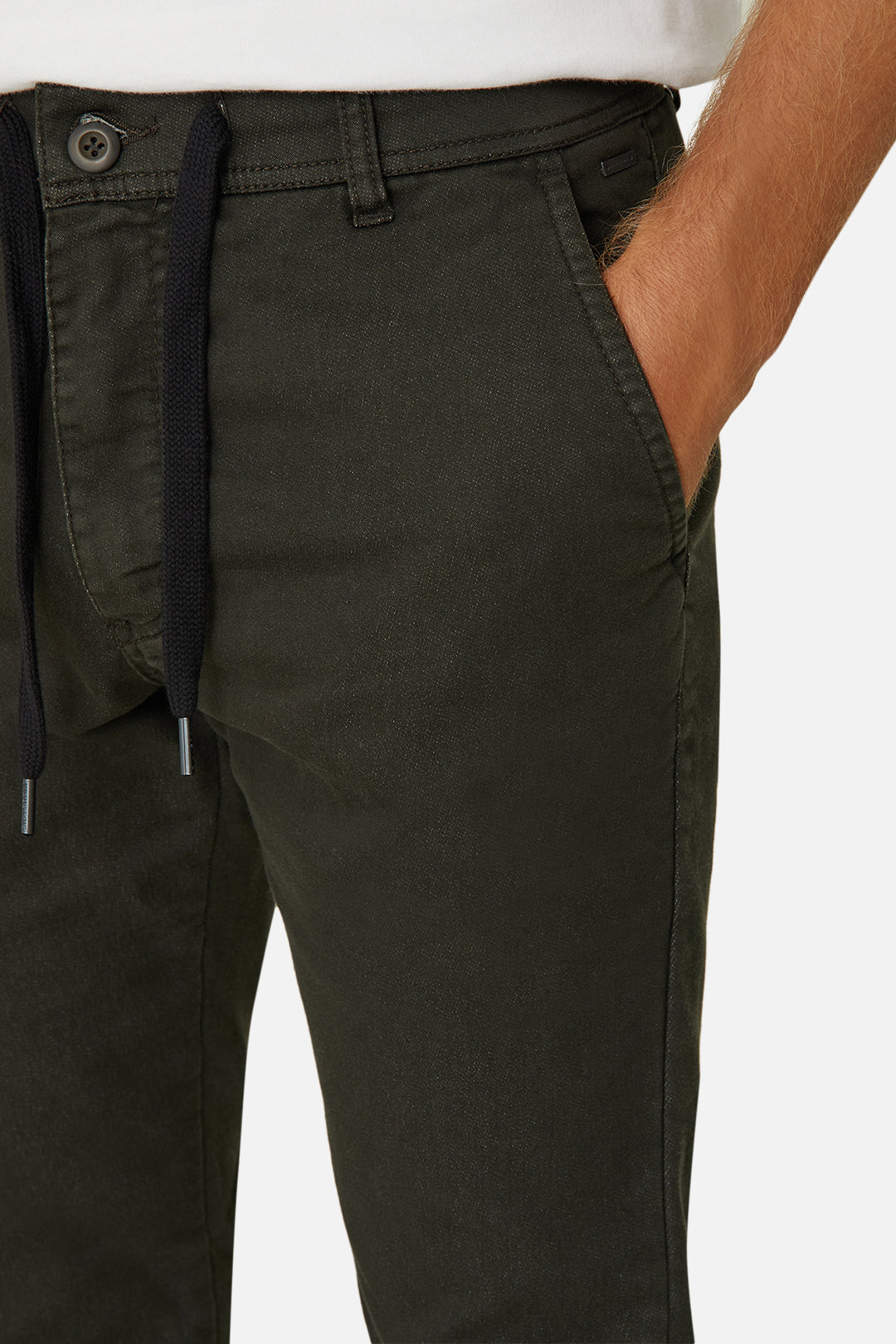 The Drifter Chino Pant for Men - Army Green | Comfortable & Stylish Casual Pants for Work, Travel & Everyday Wear