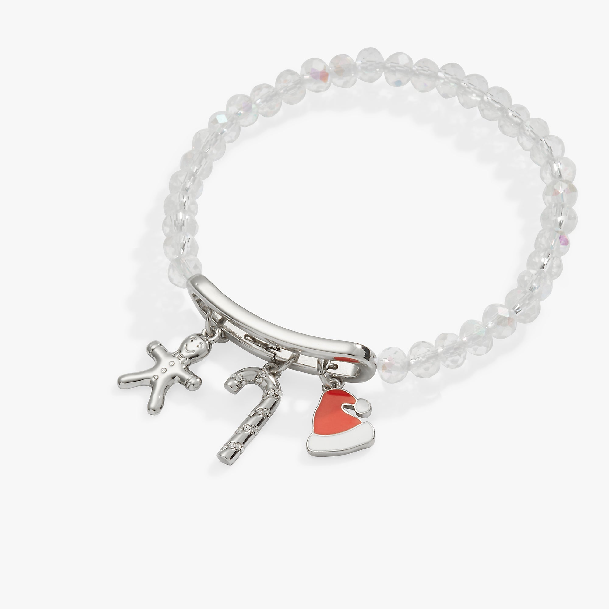 Stylish Holiday Mix & Match Charm Stretch Bracelet Set - Perfect for Christmas Gifts, Party Favors & Everyday Wear