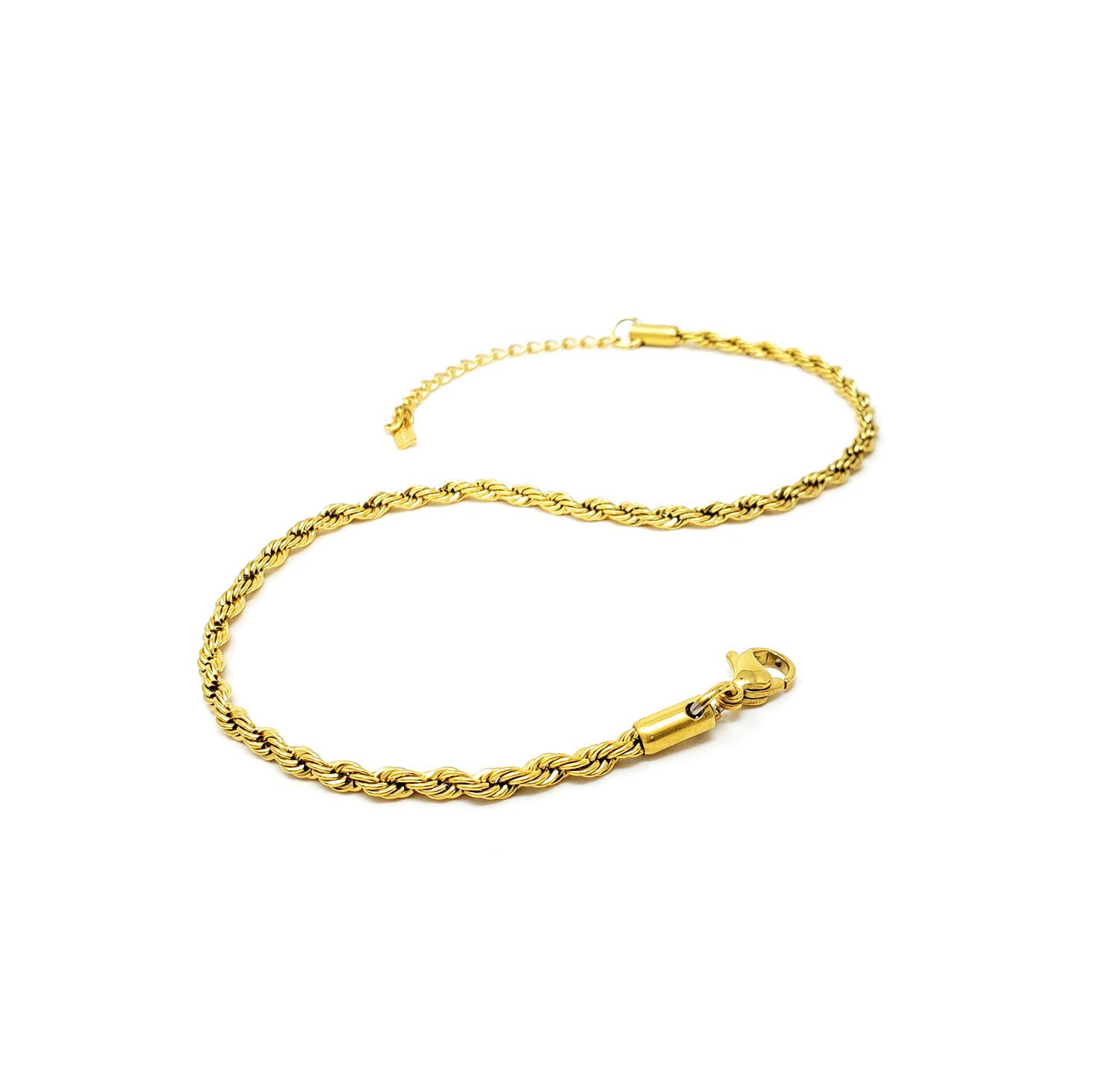 Elegant Adjustable Stainless Steel Chain Anklet for Women - Perfect for Beach, Parties & Everyday Wear