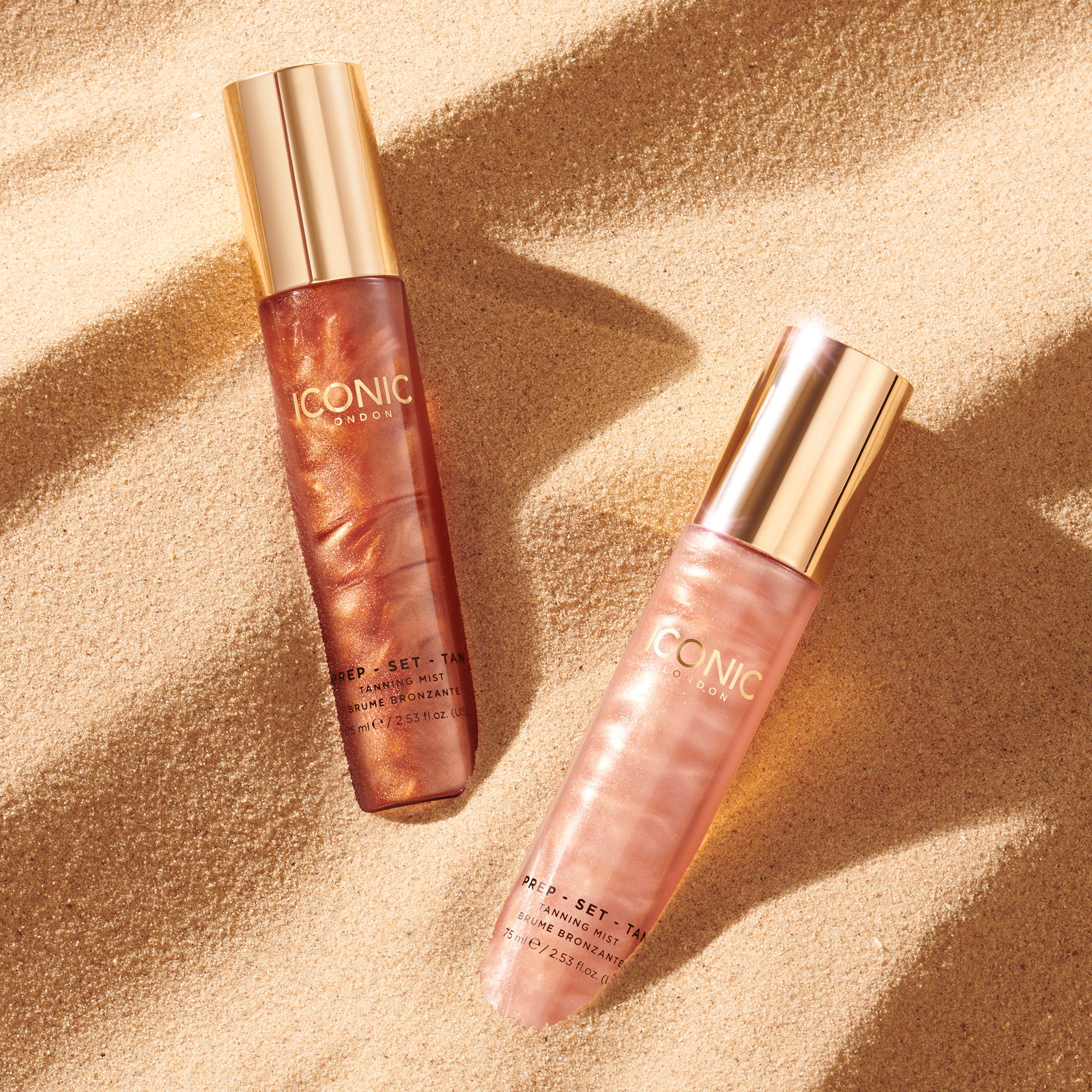 Prep Set Tan Mist - Sunless Tanning Spray for a Natural Glow | Perfect for Face & Body | At-Home Self Tanning Solution for a Flawless Bronze Look