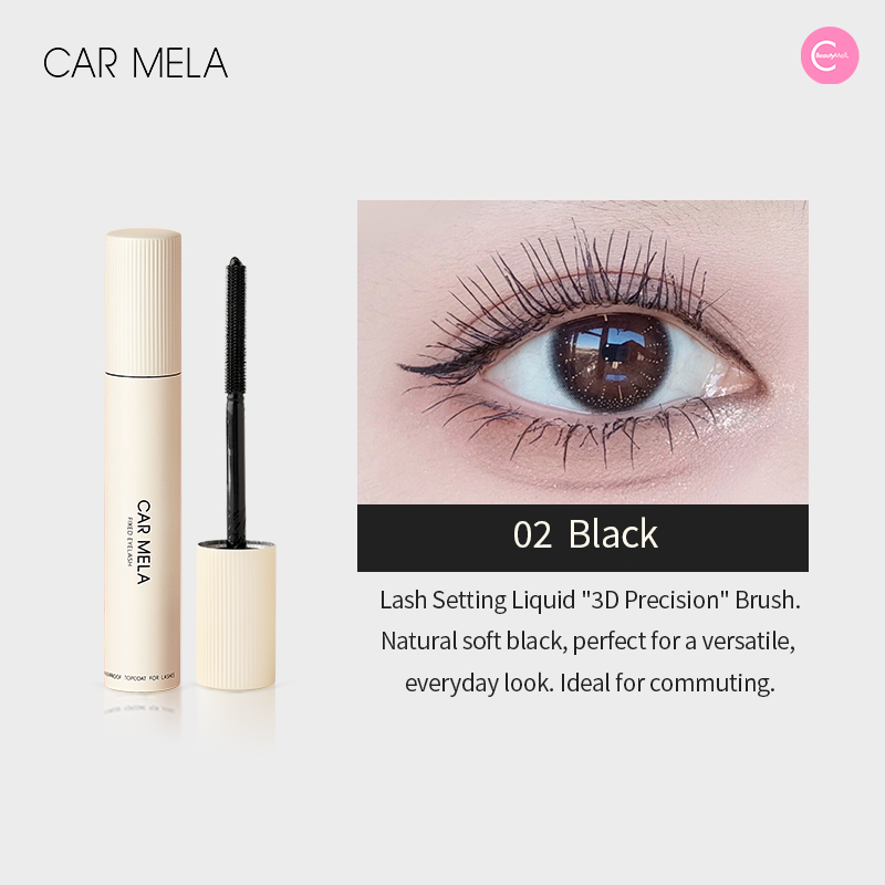 CARMELA Eyelash Styling Solution - Long Lasting Curl & Definition Mascara Base for Voluminous Lashes | Perfect for Daily Wear & Special Occasions