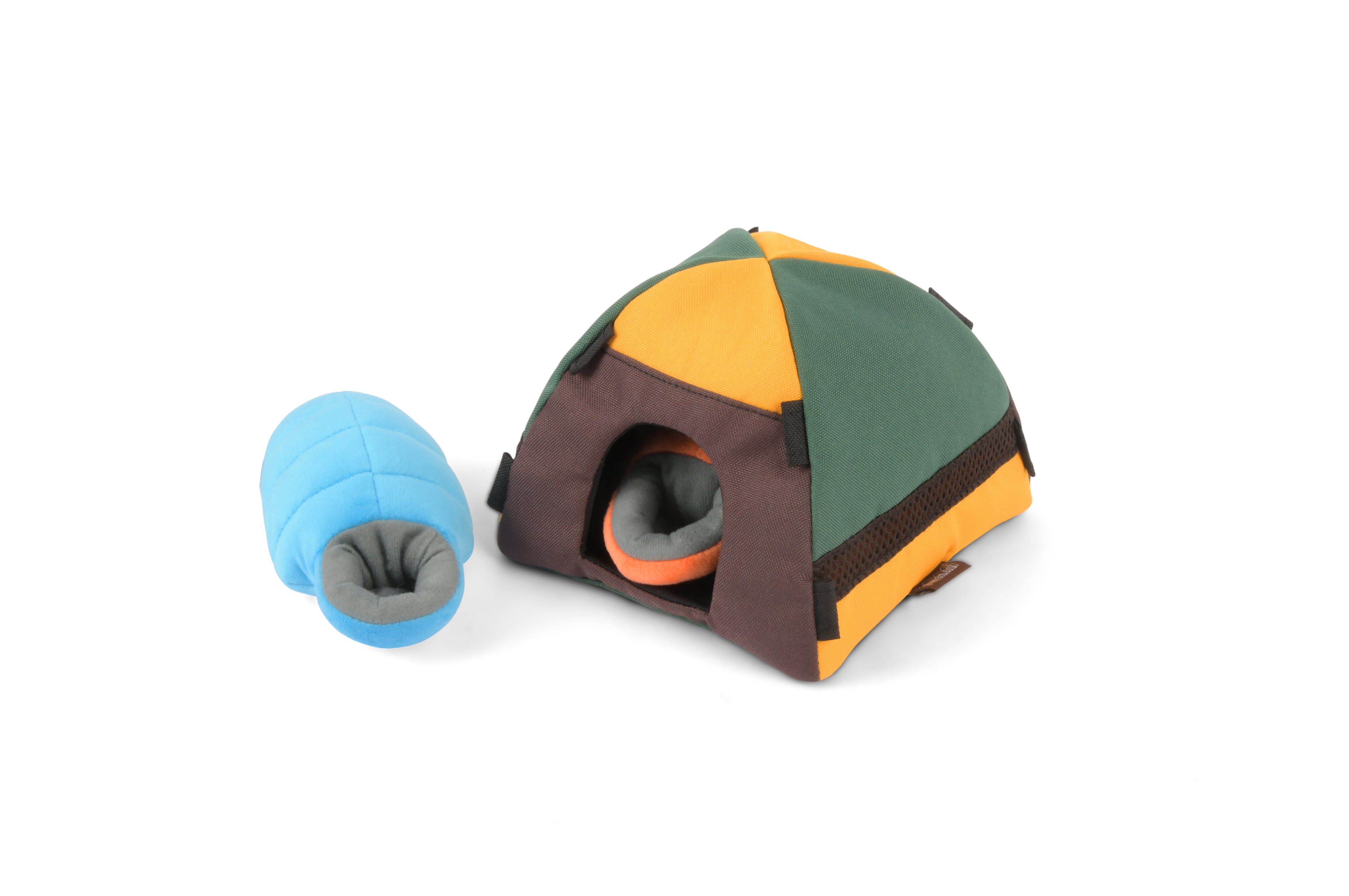 Camp Corbin™ Dog Plush Toy - Soft & Durable Chew Toy for Small & Medium Dogs | Perfect for Indoor Play, Outdoor Camping & Travel Adventures