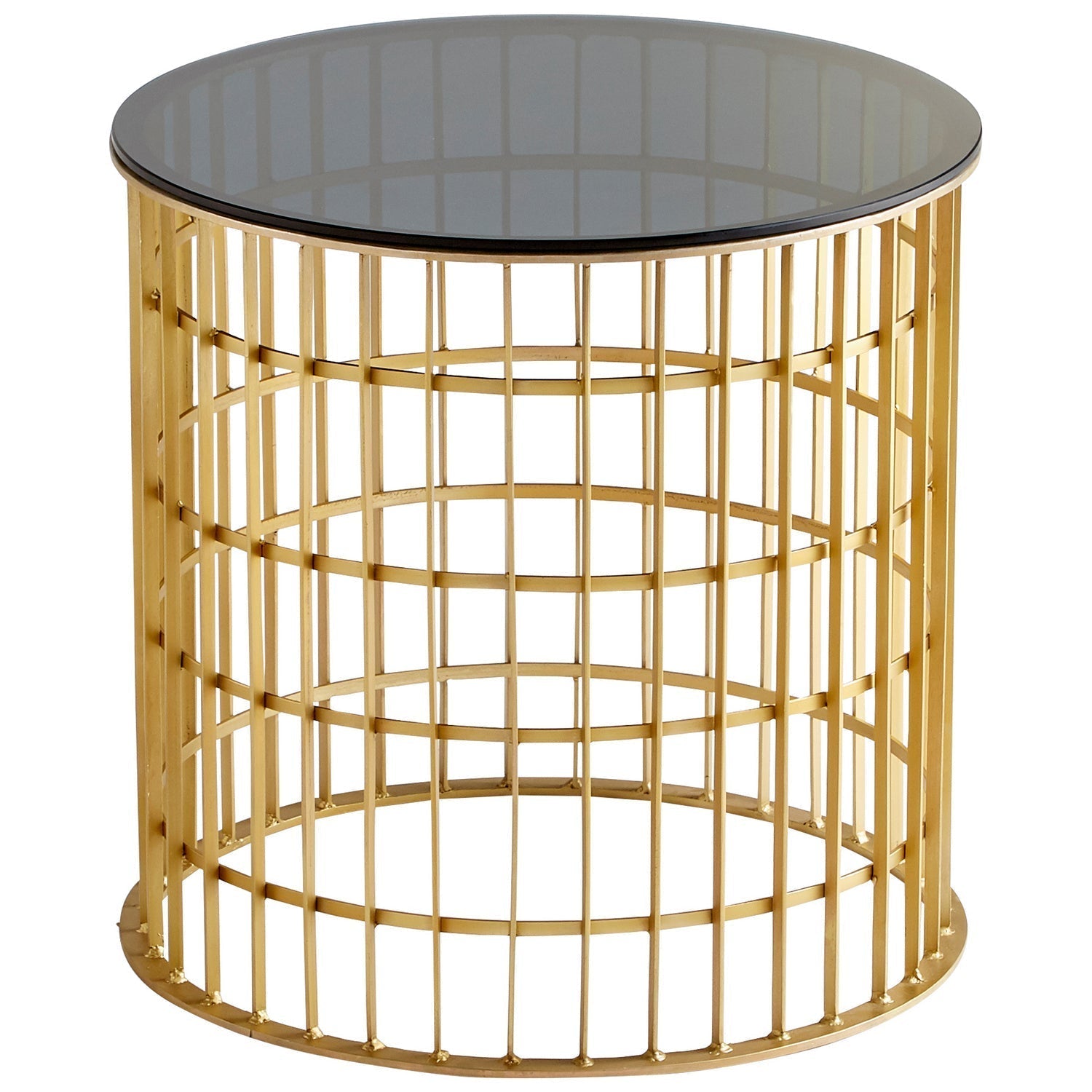 Cyan Design 10777 Kingdom Side Table - Antique Brass Finish - Elegant End Table for Living Room, Bedroom & Office Decor
