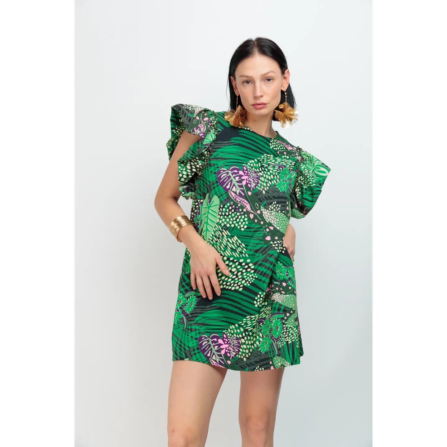 Women's Rebel Jungle Robe - Soft & Stylish Loungewear for Relaxation at Home or Spa Days