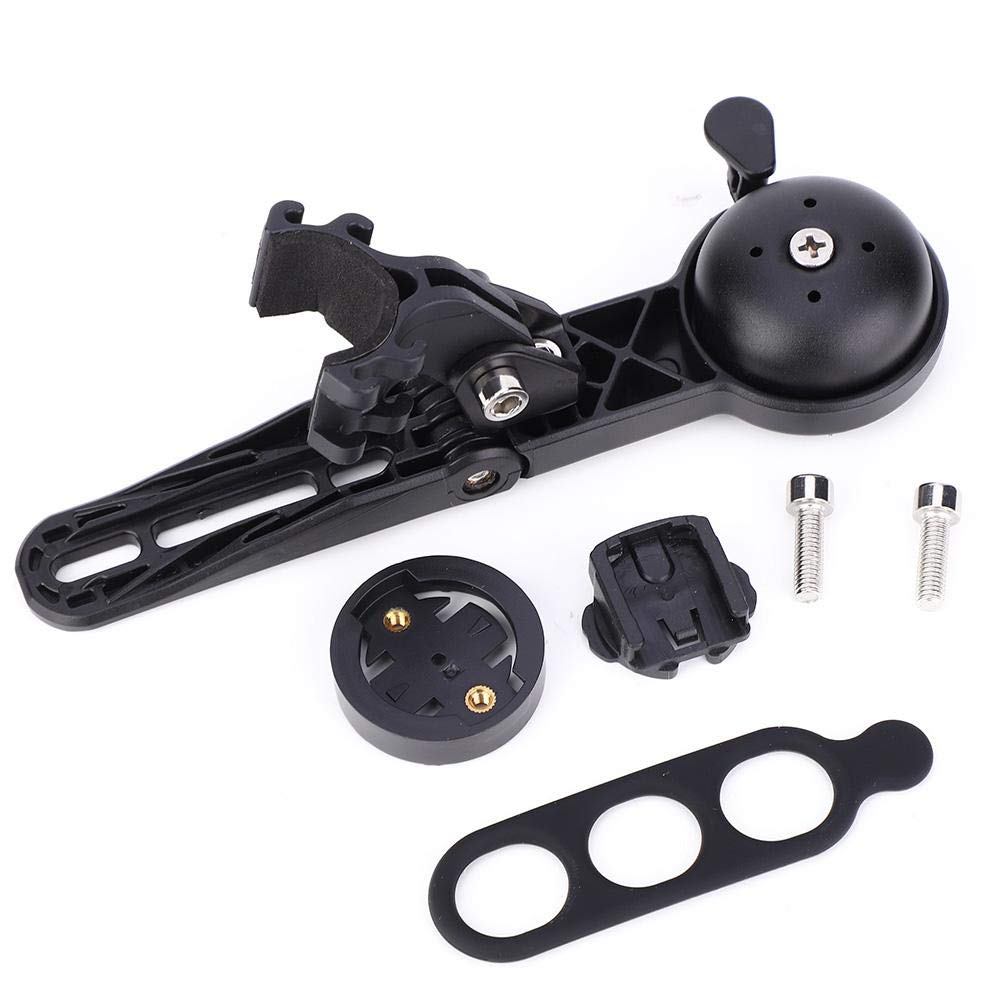 Multifunctional Bike Computer & Bell Holder - Universal Mount for Mountain & Road Bicycles | Durable Cycling Accessory for GPS, Speedometer & Safety Alerts