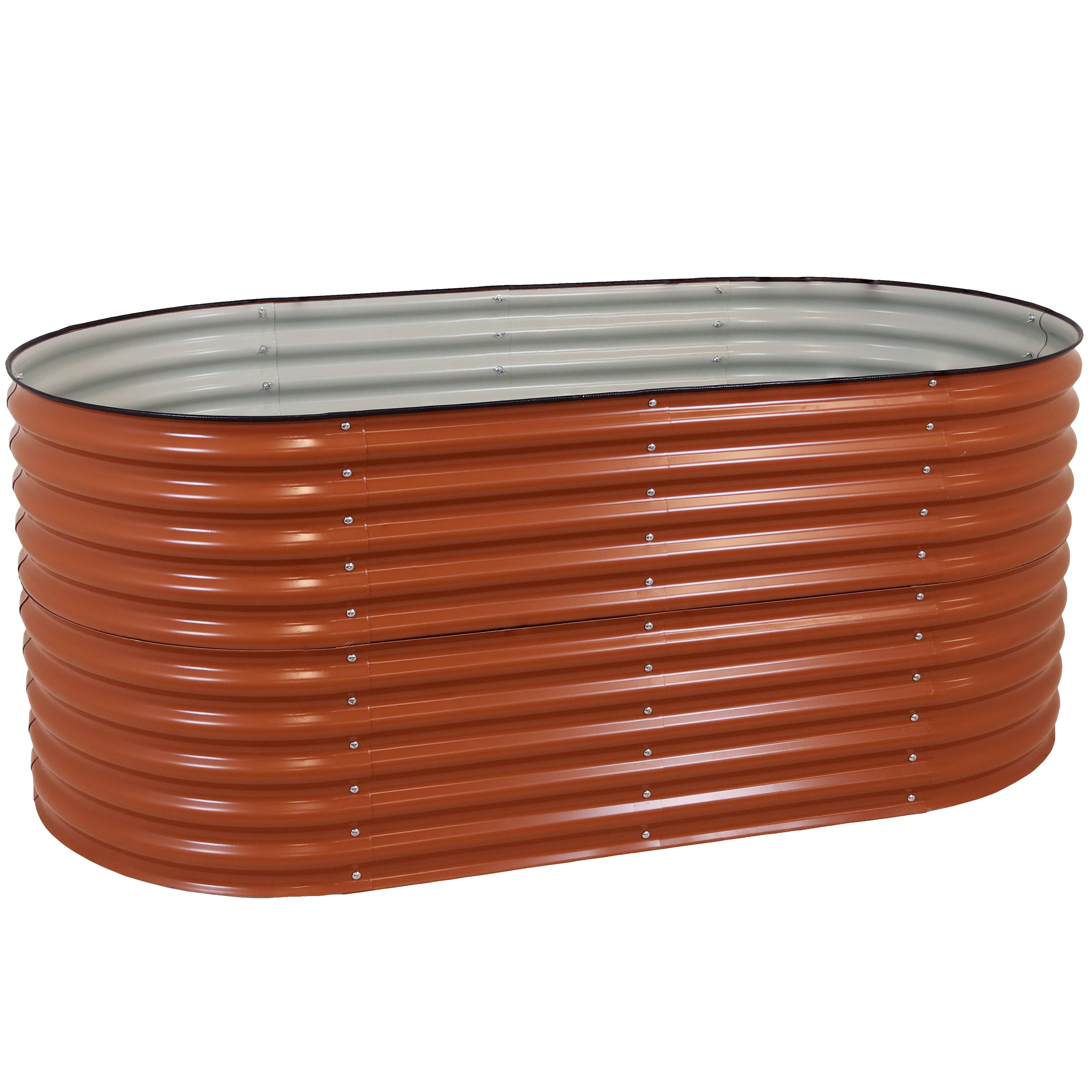 Stackable Galvalume Steel Raised Garden Bed Kit - 79