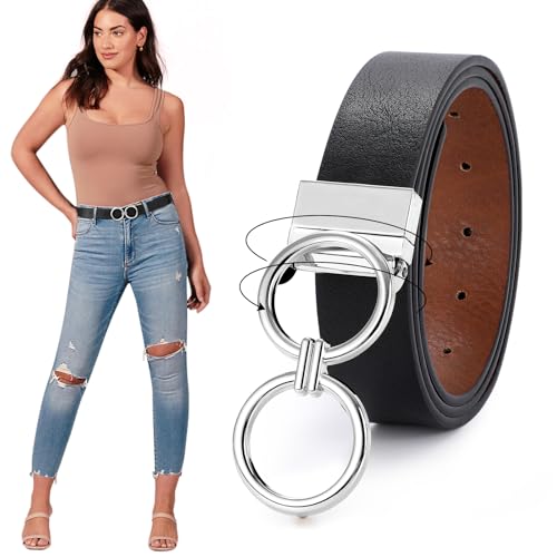 E-black+brwon(shinny Silver Buckle)