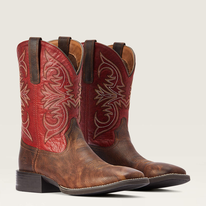 Sport Pardner Western Boots for Men & Women - Genuine Leather Cowboy Boots with Comfortable Fit | Perfect for Rodeo, Country Dancing & Western Fashion