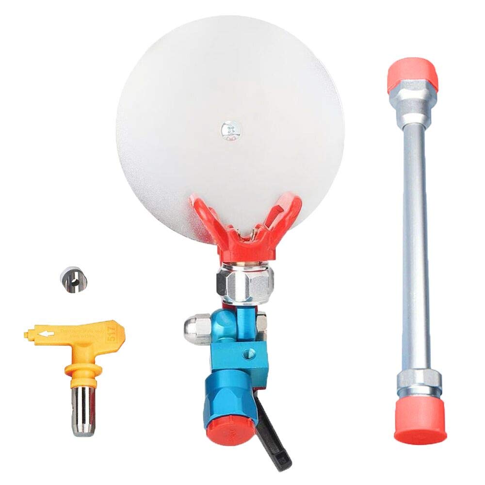 Universal Paint Spray Guide Tool - 8 Inch Extension Pole for Spray Gun 517 Injector - Perfect for Wall, Ceiling & DIY Painting Projects