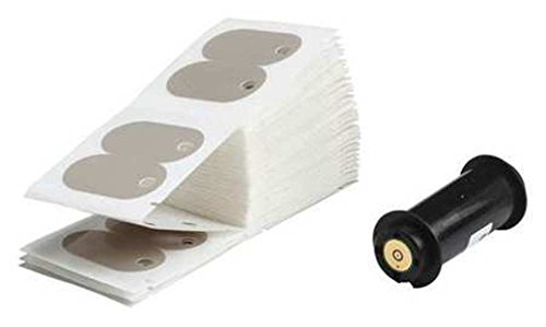 Brady PTL-110-145FR-GY White Rigid Polyethylene 1x1 13/64 TLS 2200(R) Thermal Transfer Printer Labels - 100 Pack | Ideal for Industrial Barcode, Asset & Safety Labeling