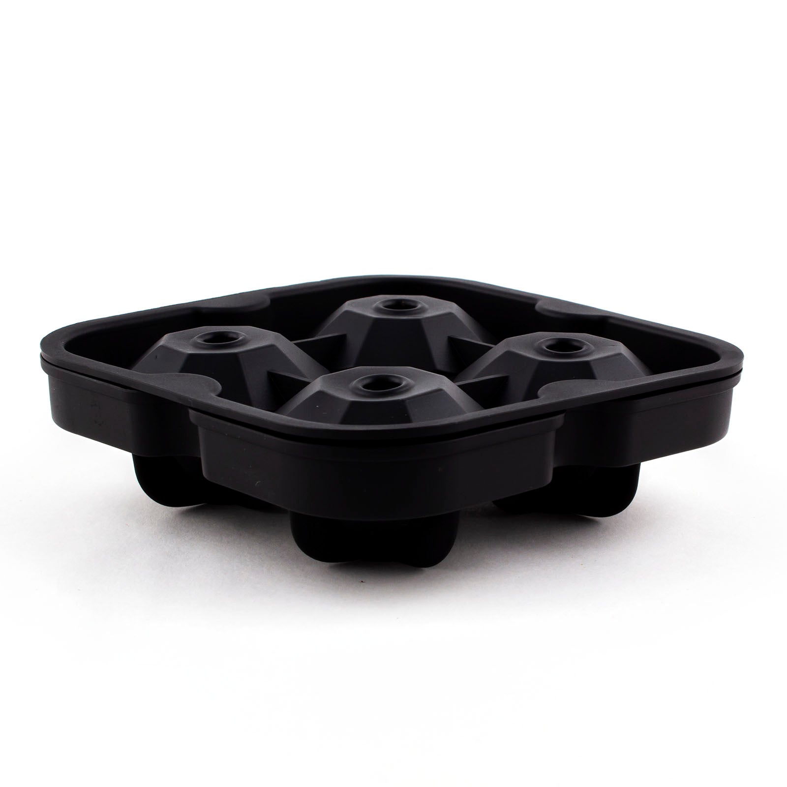 BarConic® Diamond Ice Mold - Premium Silicone Ice Cube Tray for Whiskey, Cocktails & Drinks - Perfect for Home Bars, Parties & Gifts