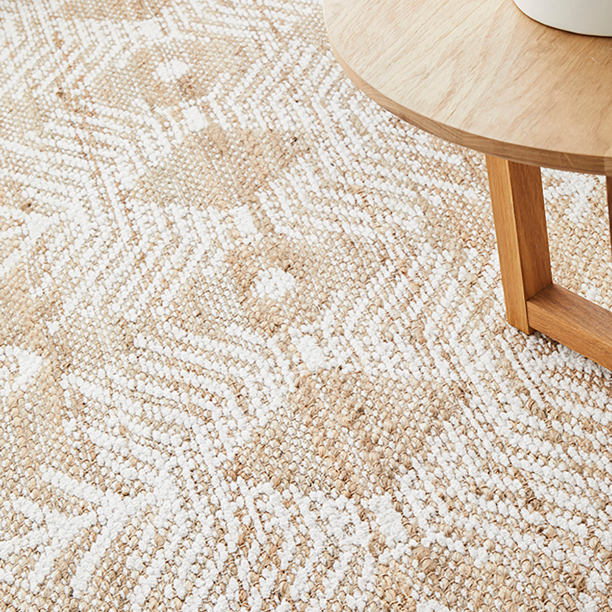 Bodhi Rosa Natural Fiber Rug - Handwoven Boho Chic Area Rug for Living Room, Bedroom & Nursery - Eco-Friendly Home Decor