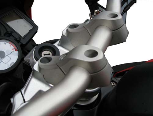 Verholen F800R 14mm Handlebar Risers for BMW Motorcycles - Improve Comfort & Control on Long Rides